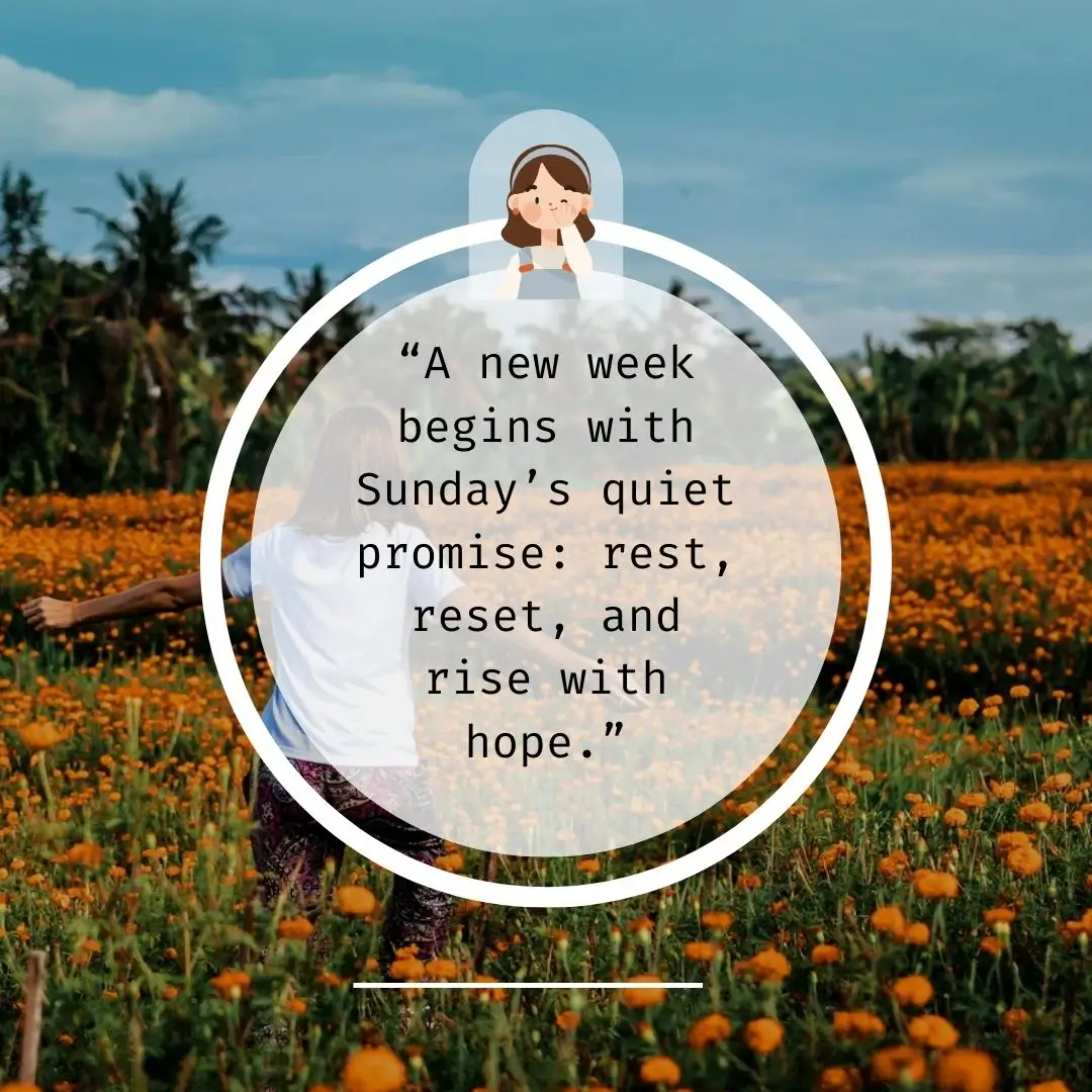 A new week begins with Sunday’s