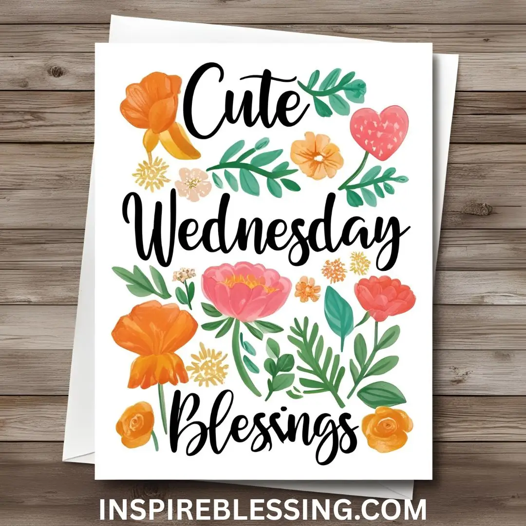 Cute Wednesday Blessings