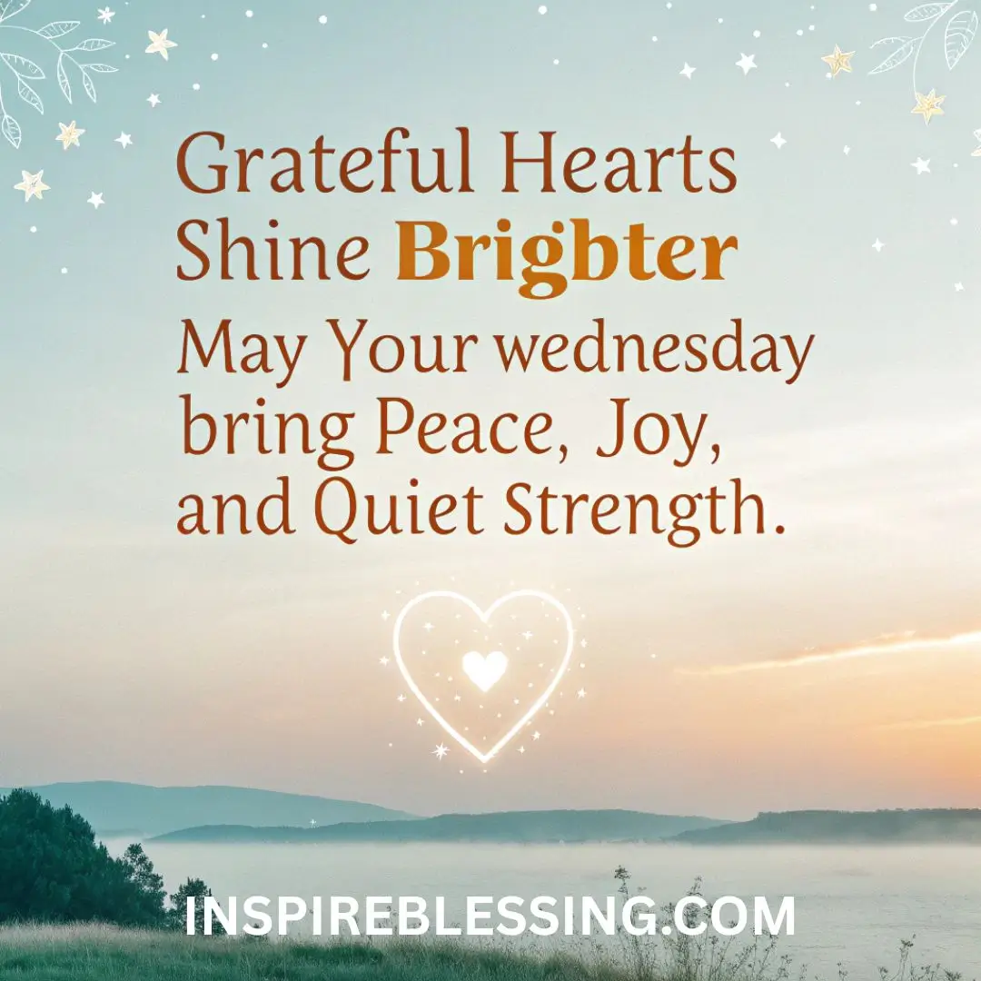 Grateful hearts shine brighter