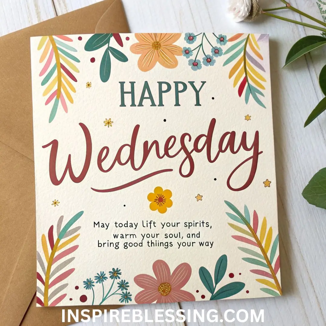 Happy Wednesday Blessings!