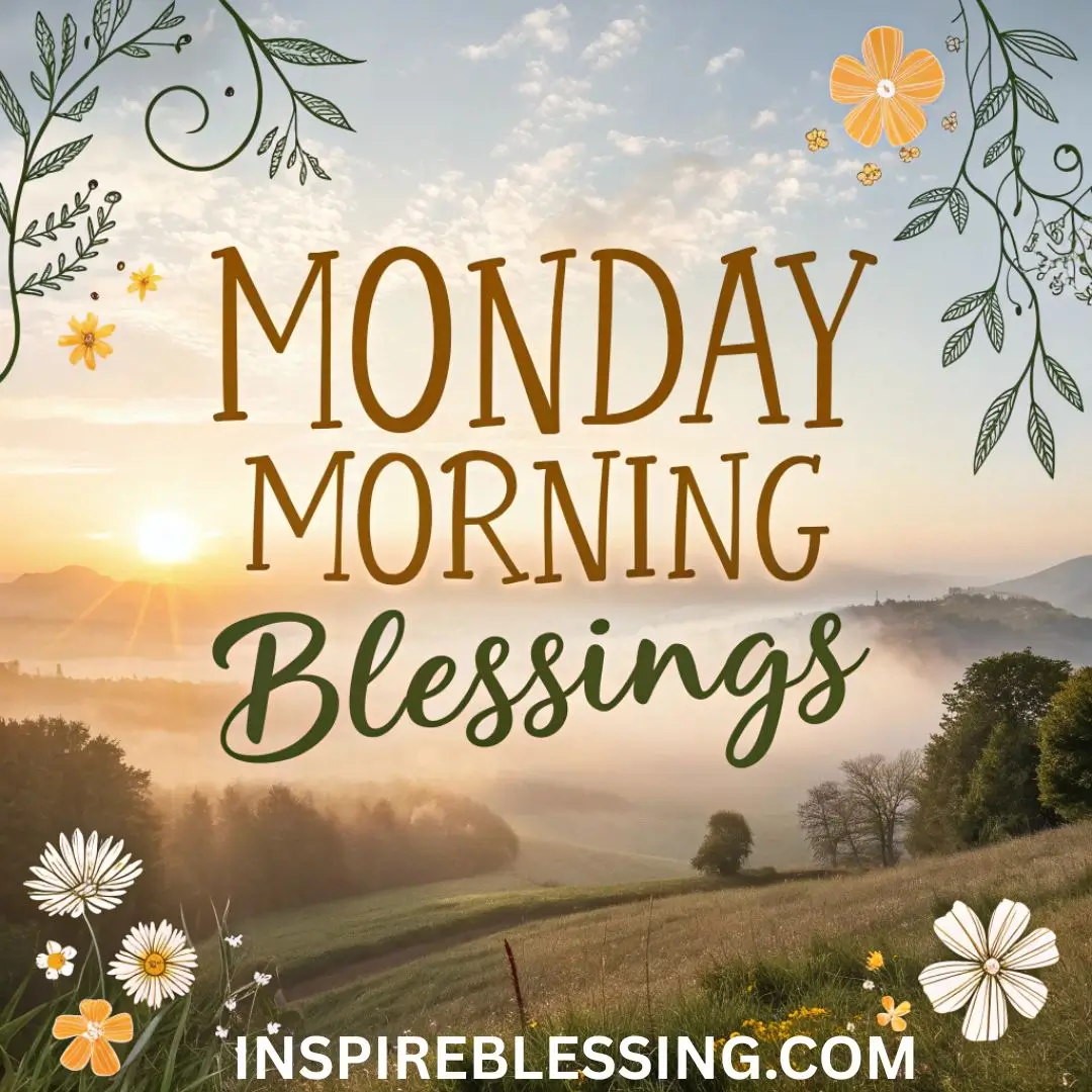 Inspirational Monday Morning Blessings