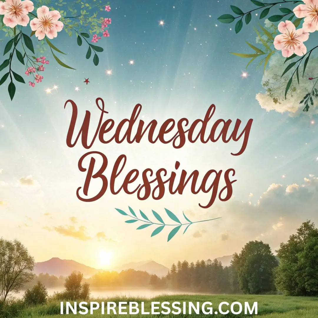 Inspirational Wednesday Blessings