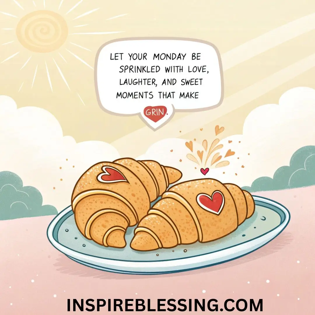 Let your Monday be sprinkled with love