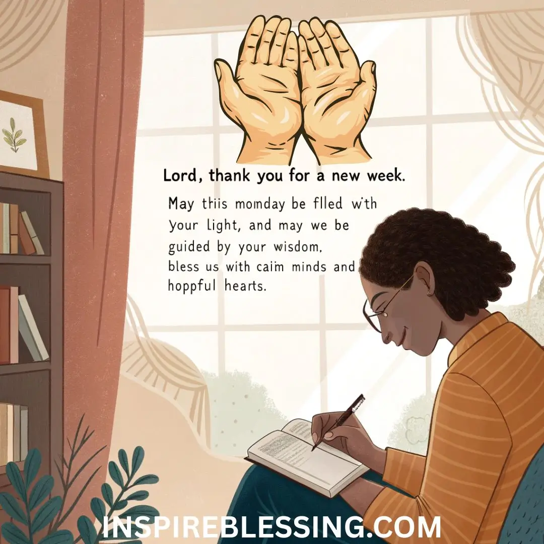 Lord, thank You for a new week