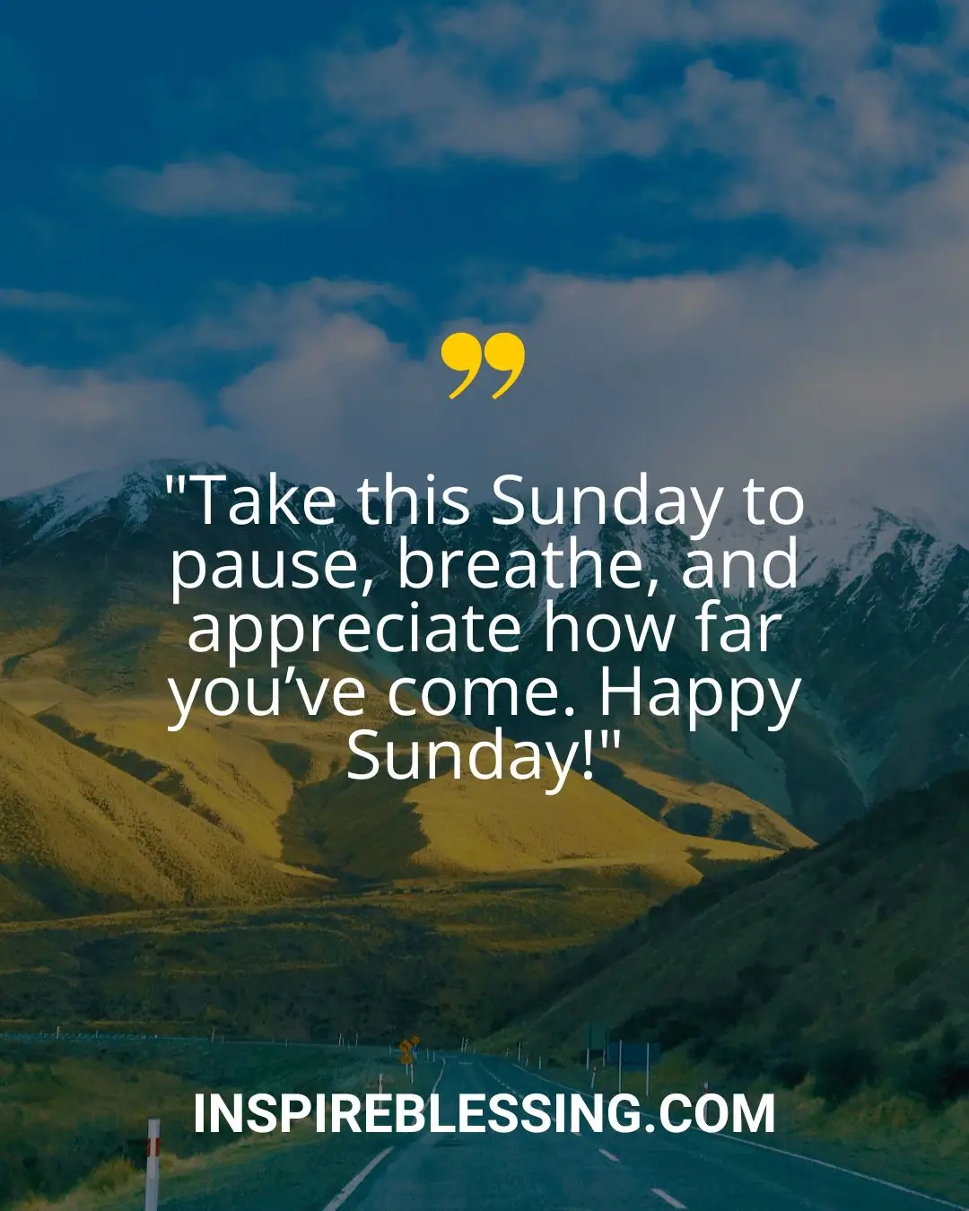 Take this Sunday to pause, breathe