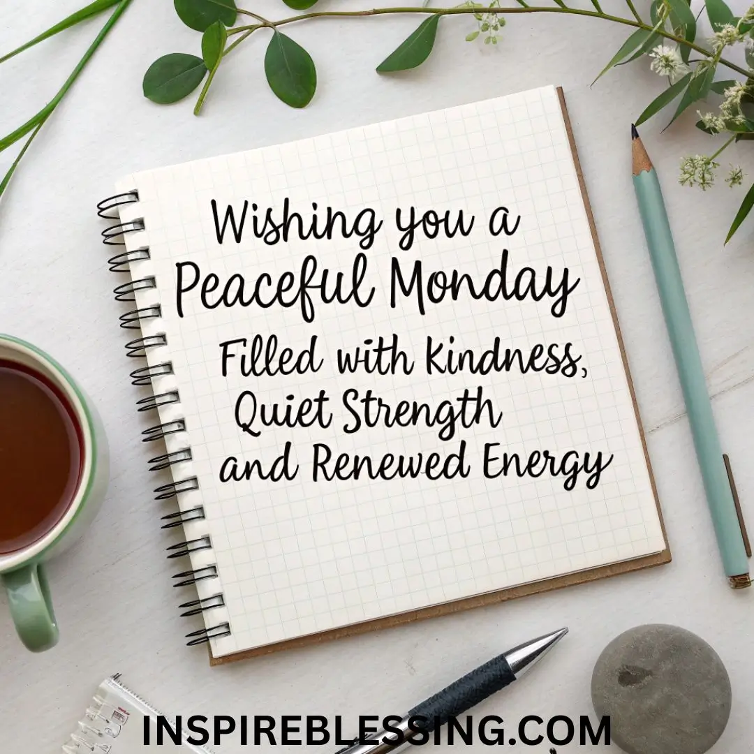 Wishing you a peaceful Monday