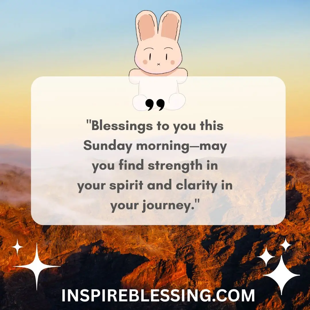 spirit an clarity sunday