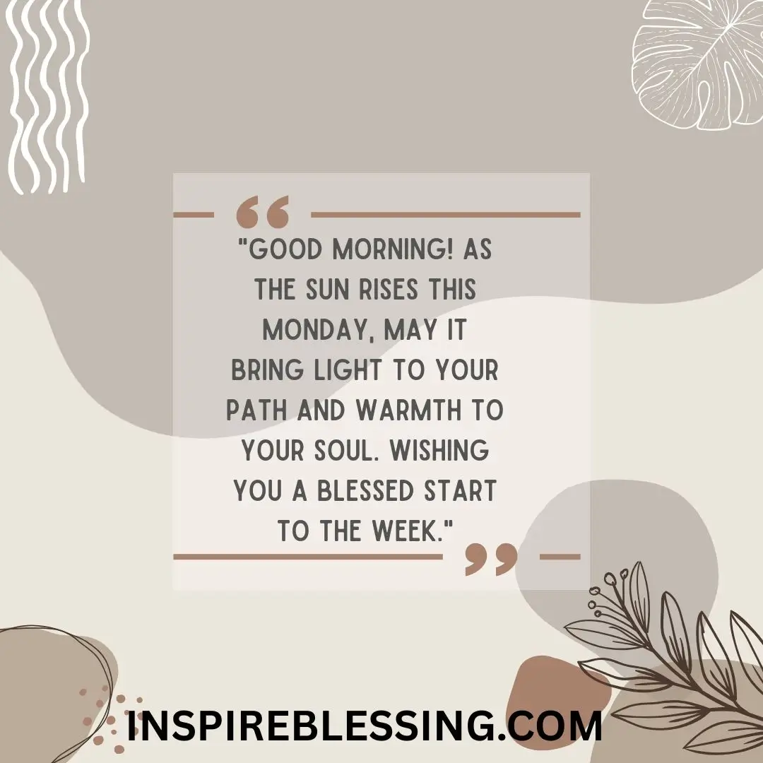 the sun rises this Monday