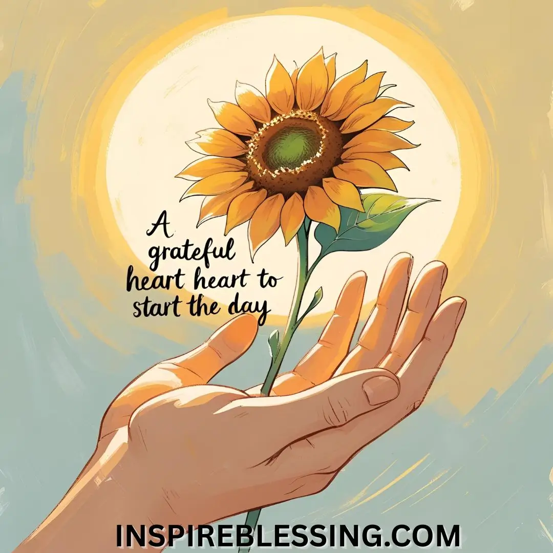 A Grateful Heart To Start The Day