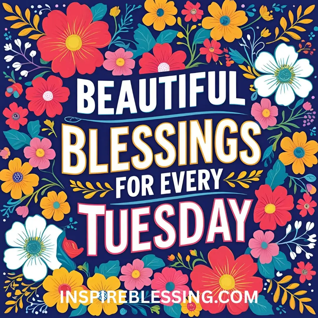 Beautiful Blessings For Every Tuesday