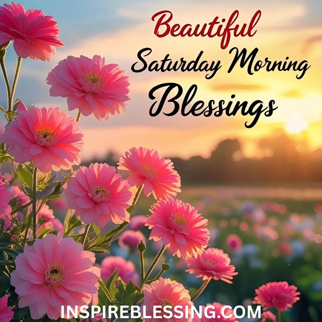 Beautiful Saturday Morning Blessings