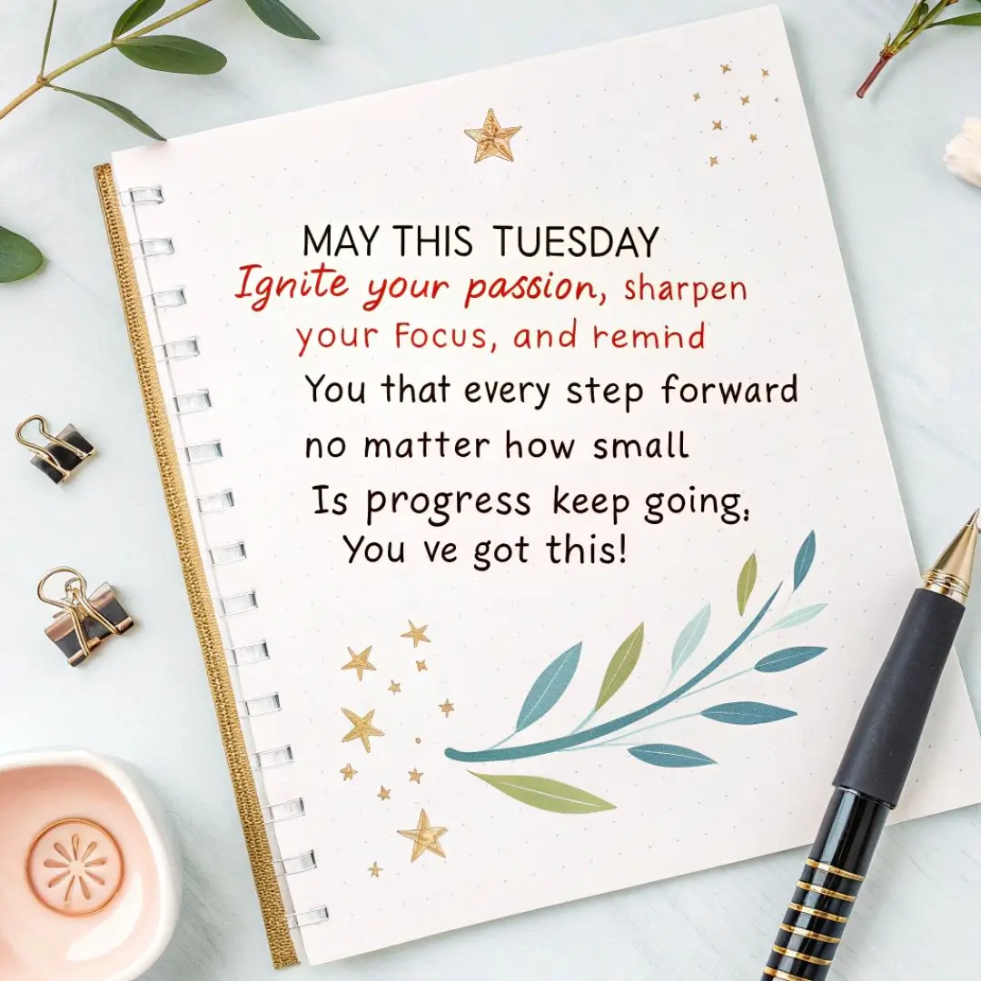May this Tuesday ignite your passion