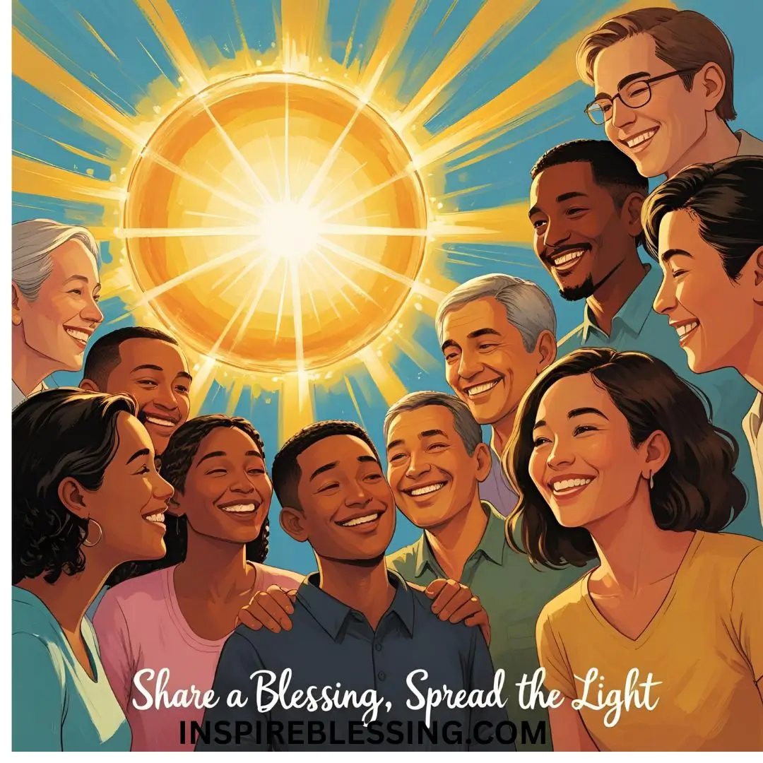 Share A Blessing, Spread The Light