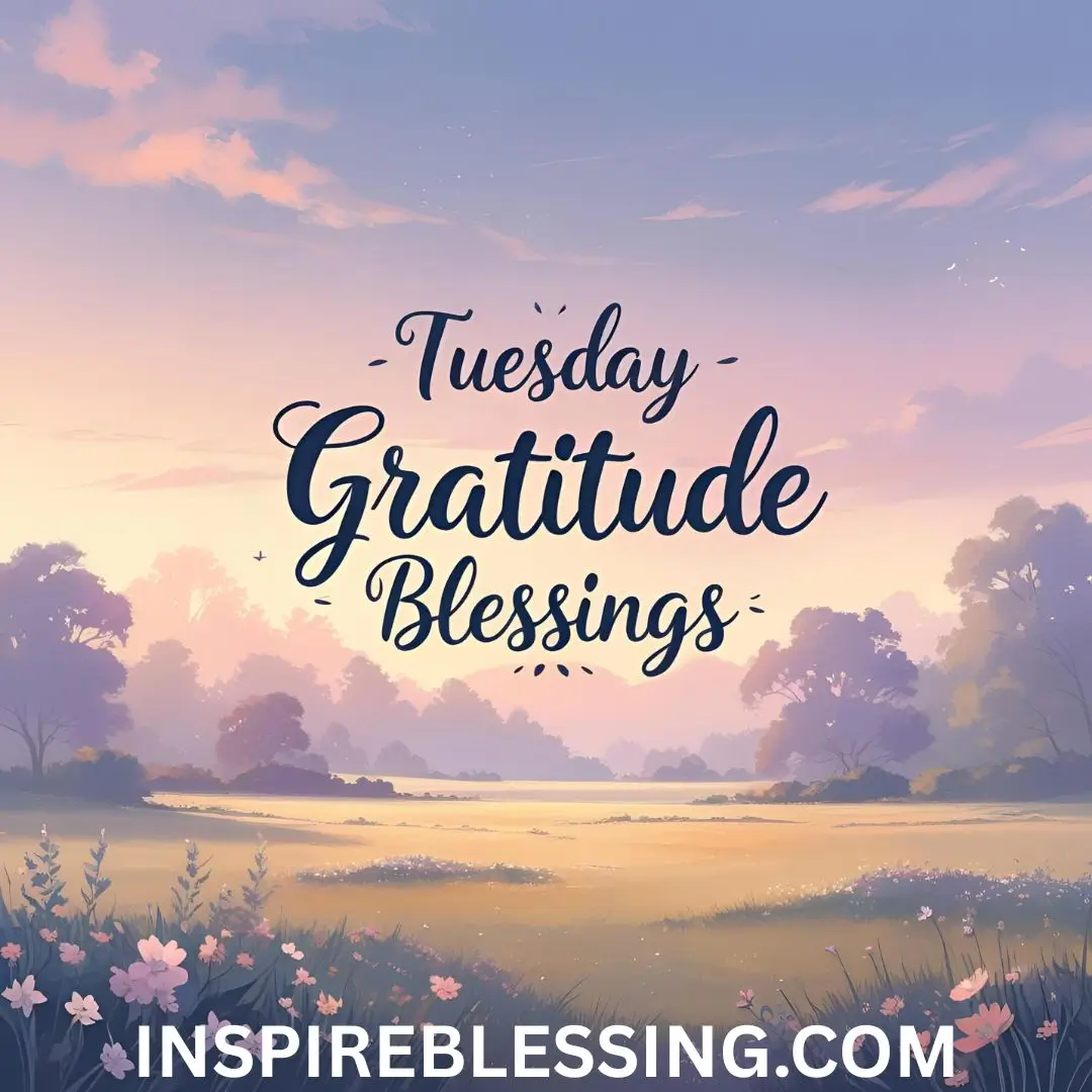 Tuesday Gratitude Blessings
