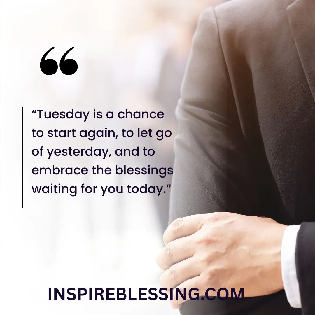 Tuesday is a chance to start again