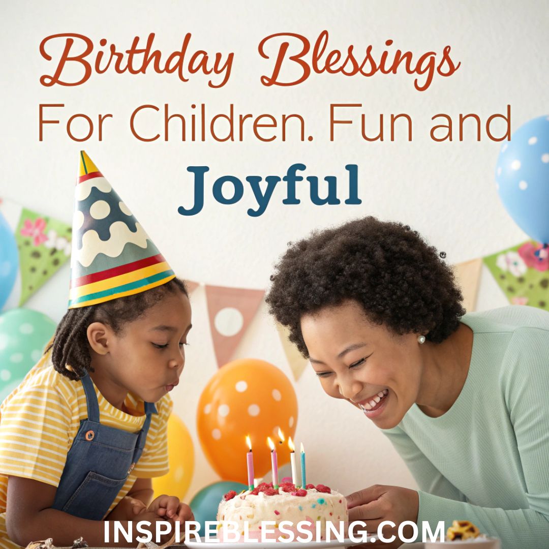 Birthday Blessings For Children Fun And Joyful