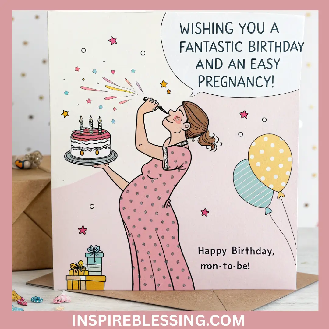 Funny Birthday Wishes For A Mom-To-Be