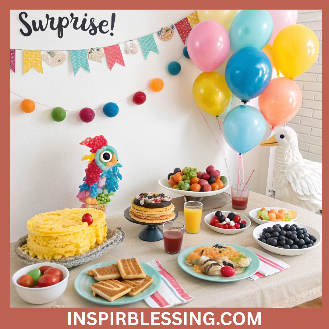 Funny Ideas for Throwing a Surprise Birthday Brunch