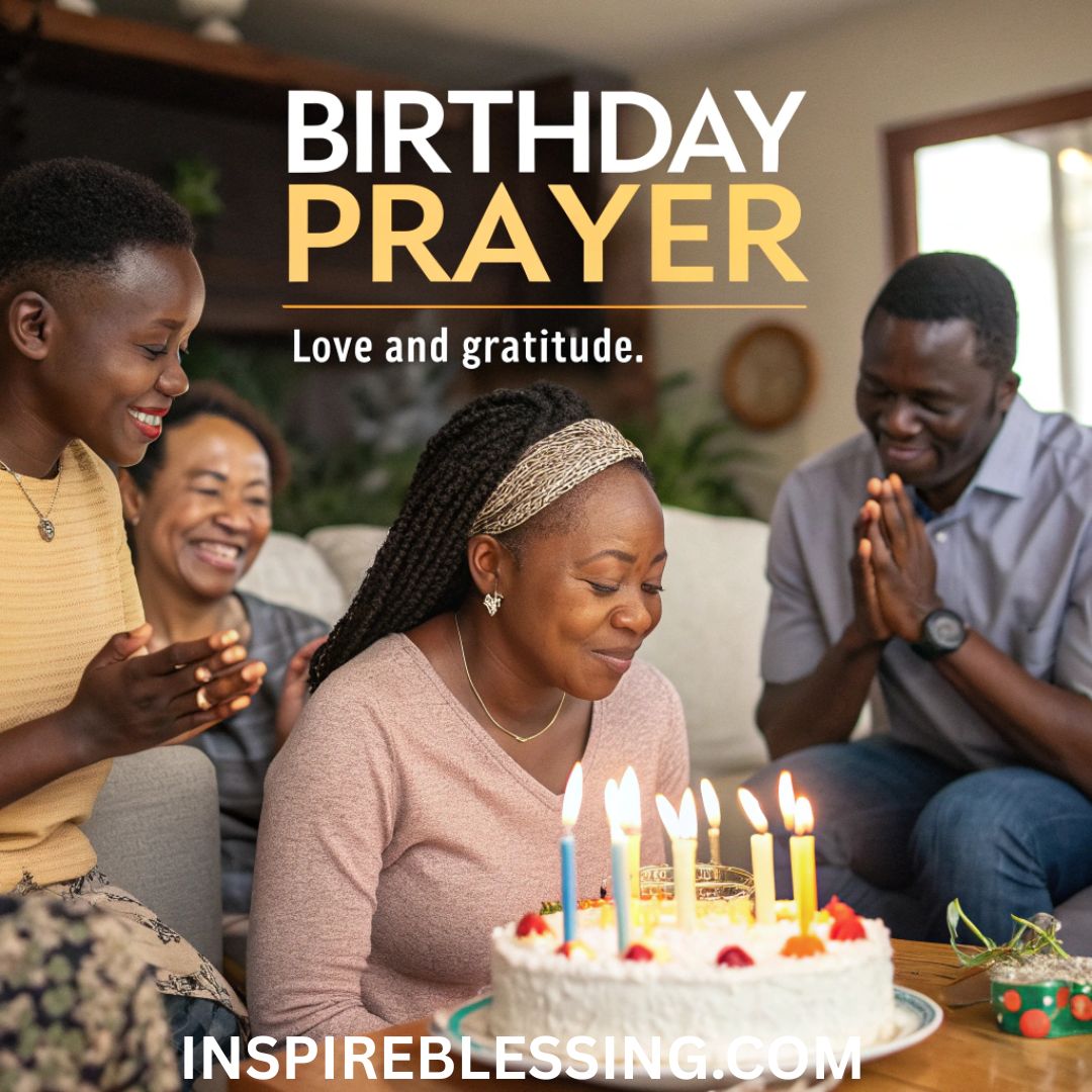 Inspirational Birthday Prayers For Friends And Family