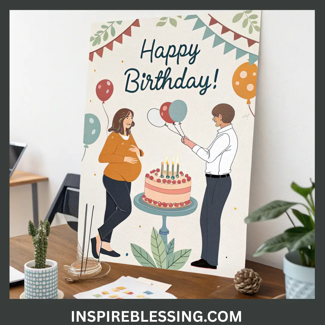 Personalized Birthday Messages For A Pregnant Colleague Or Boss