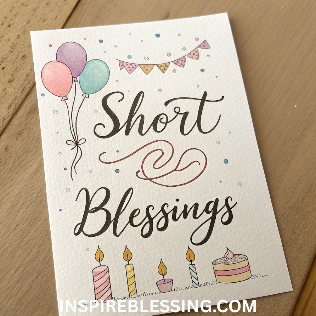 Short Birthday Blessings