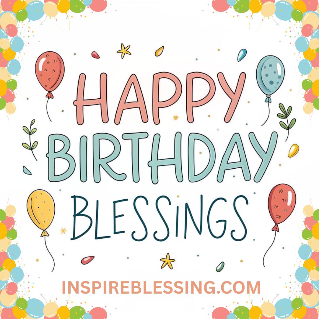 Simple Happy Birthday Blessing