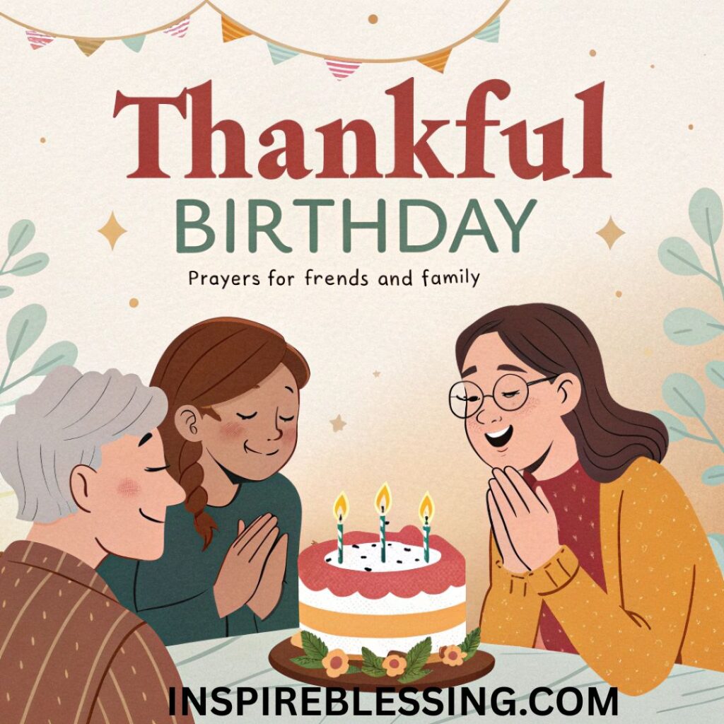 Thankful Birthday Prayers For Friends And Family