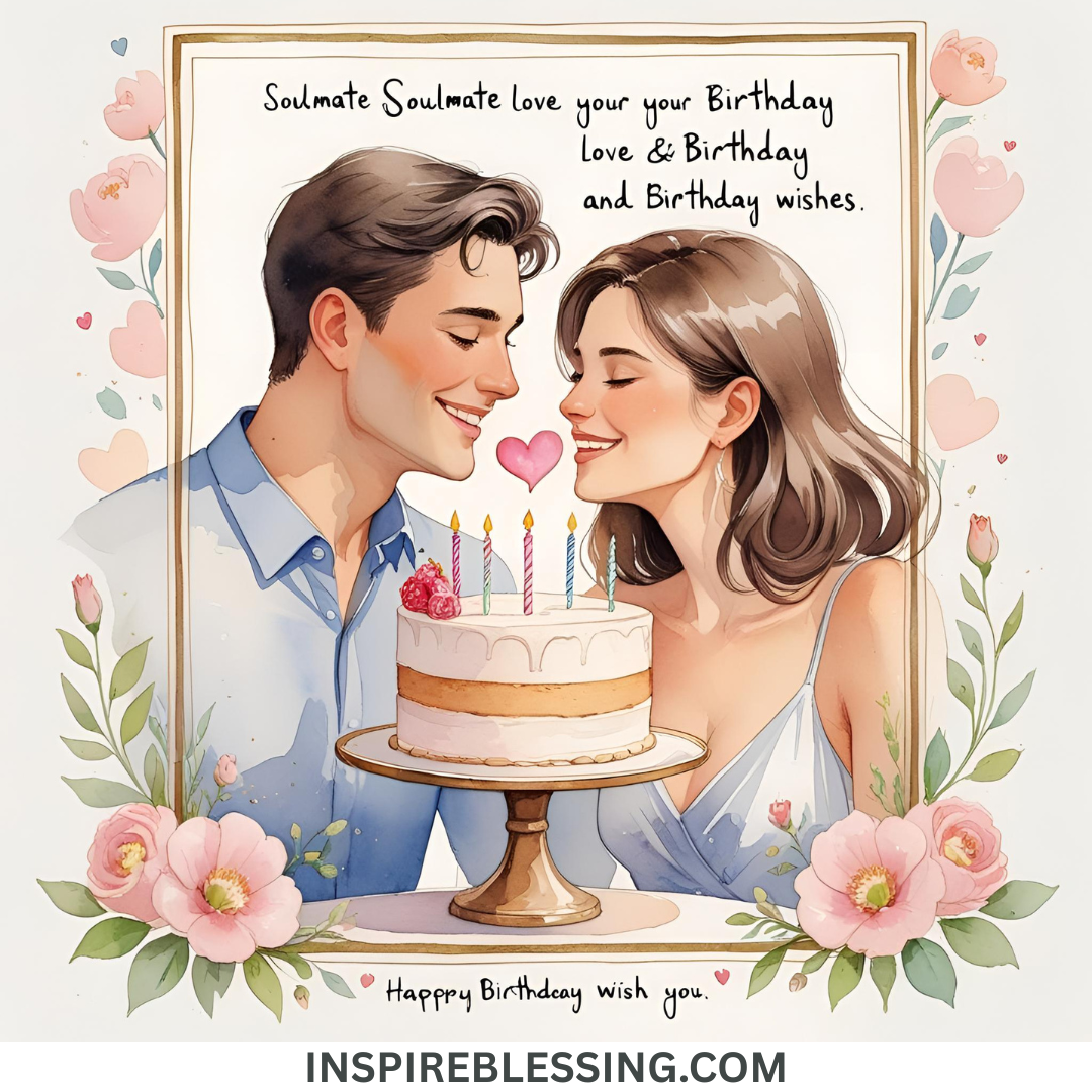 Unique Soulmate Romantic Birthday Wishes For Husband From Wife