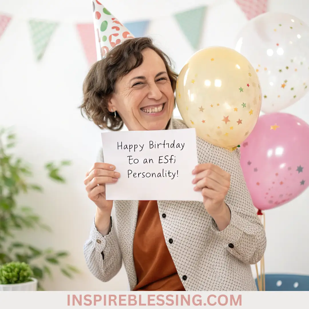 Birthday Wishes for ESFJ Personalities