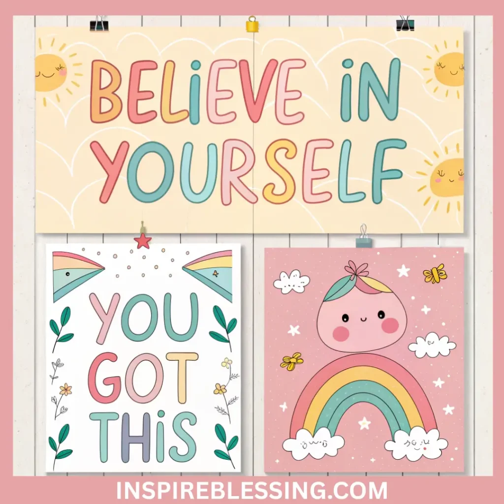 Cute Affirmation Posters