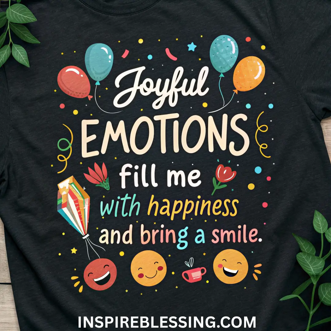 Emotions Of Joy Make Me Happy, And I Smile
