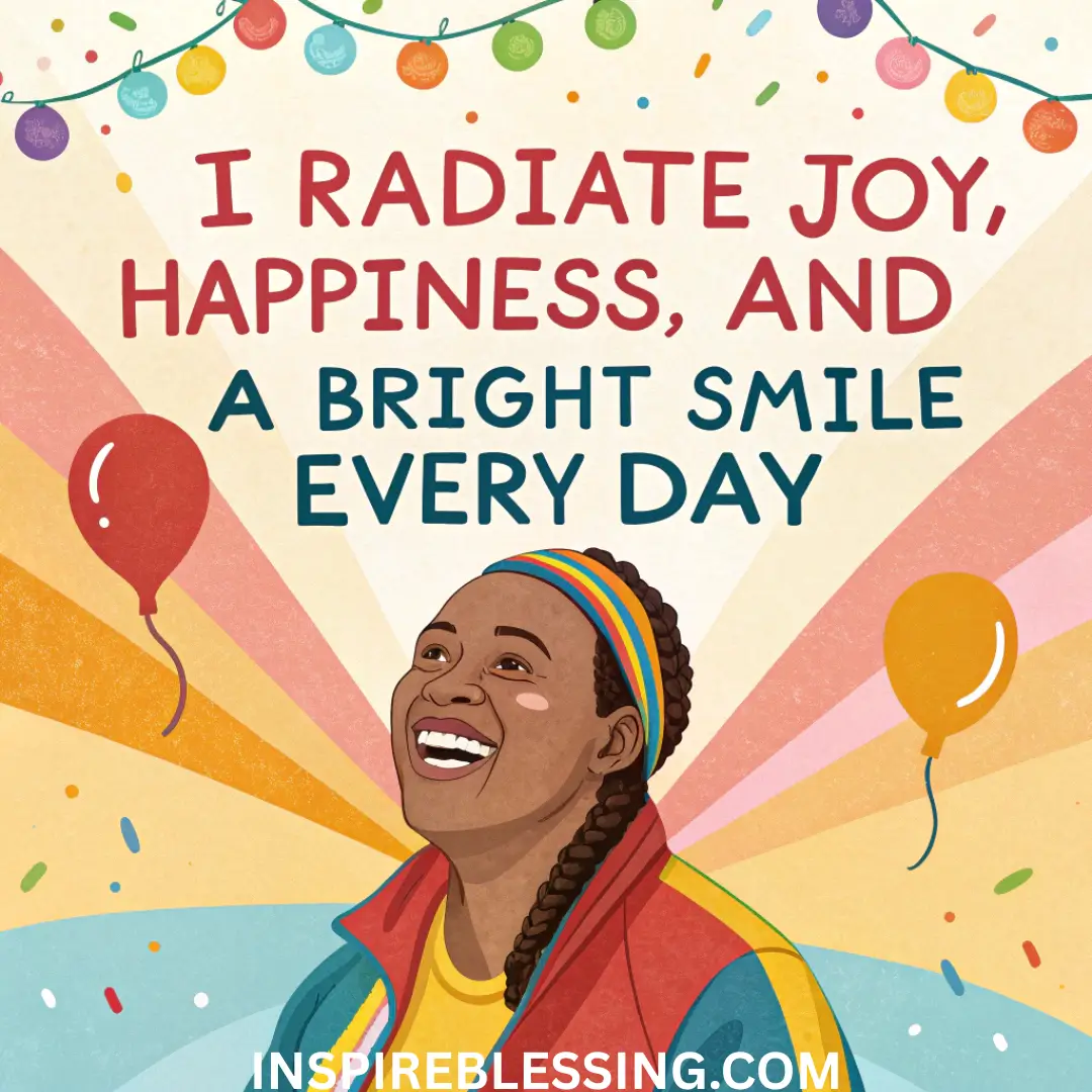 I Am A Happy, Joyous, Always Smiling Person