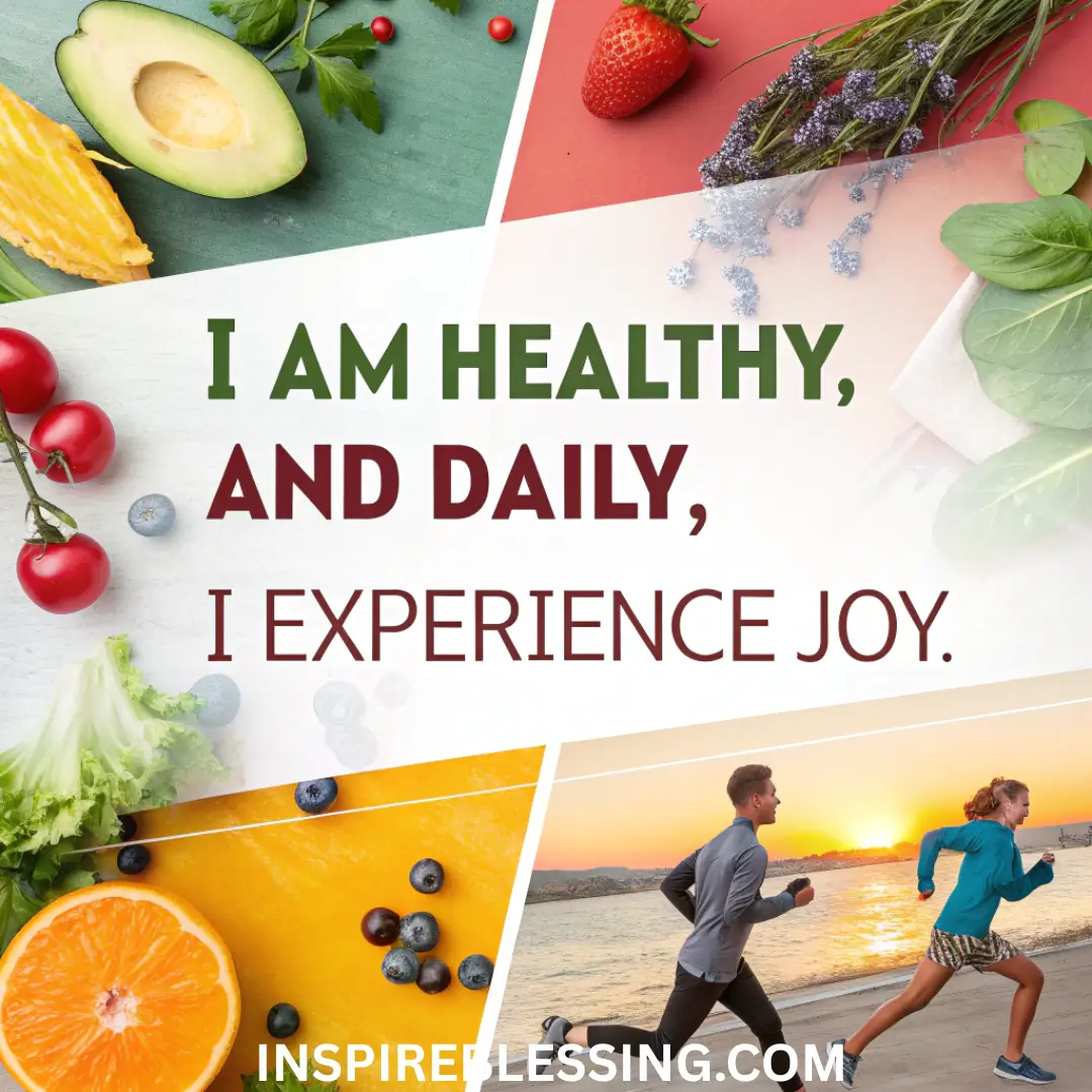 I Am Healthy, And Daily, I Experience Joy