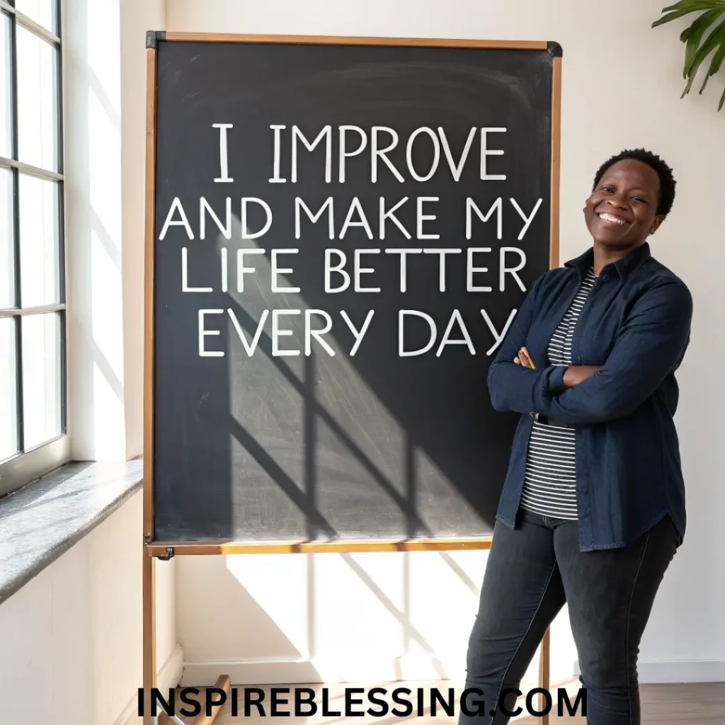 I Improve And Make My Life Better