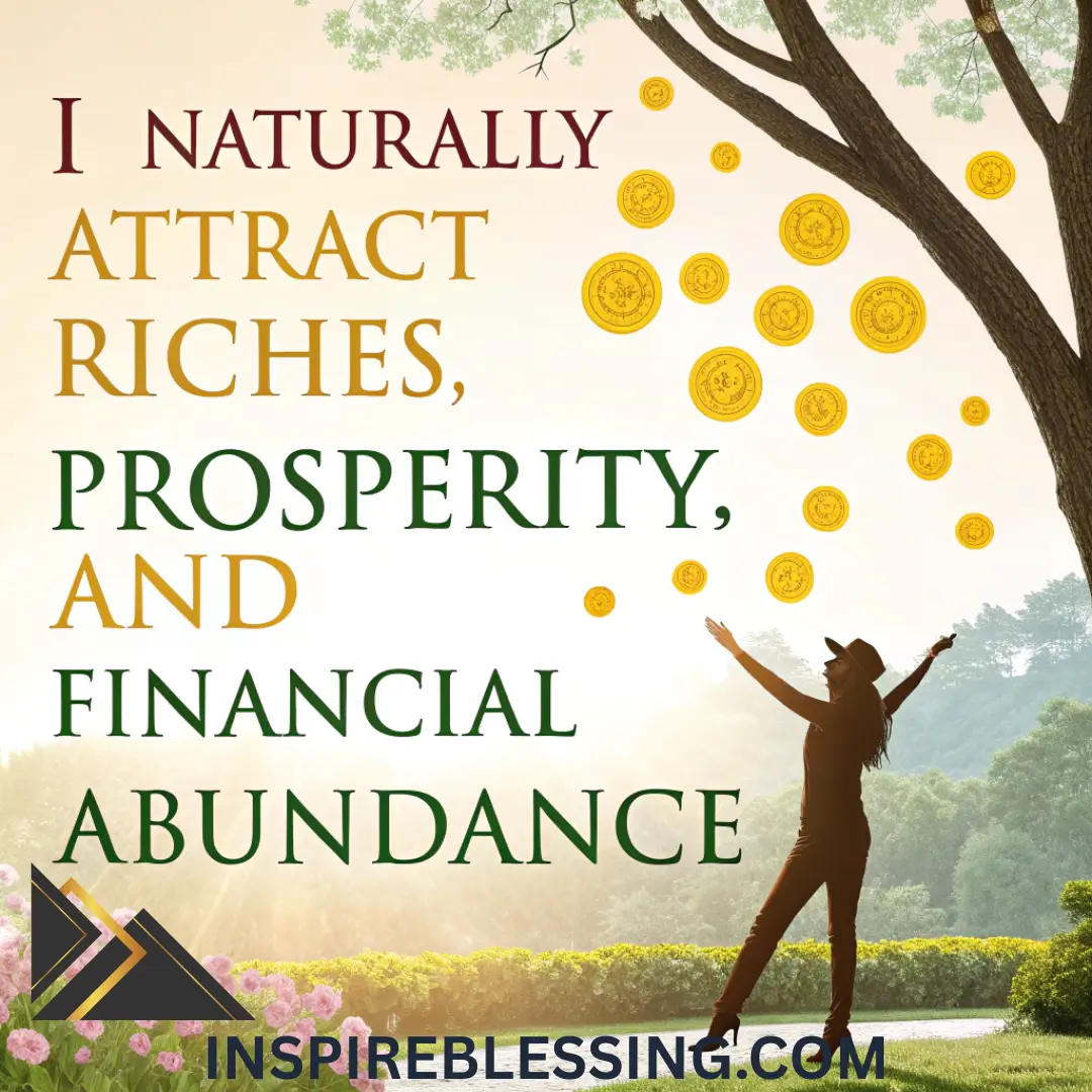 Money, Wealth And Riches Are Easily Attracted To Me