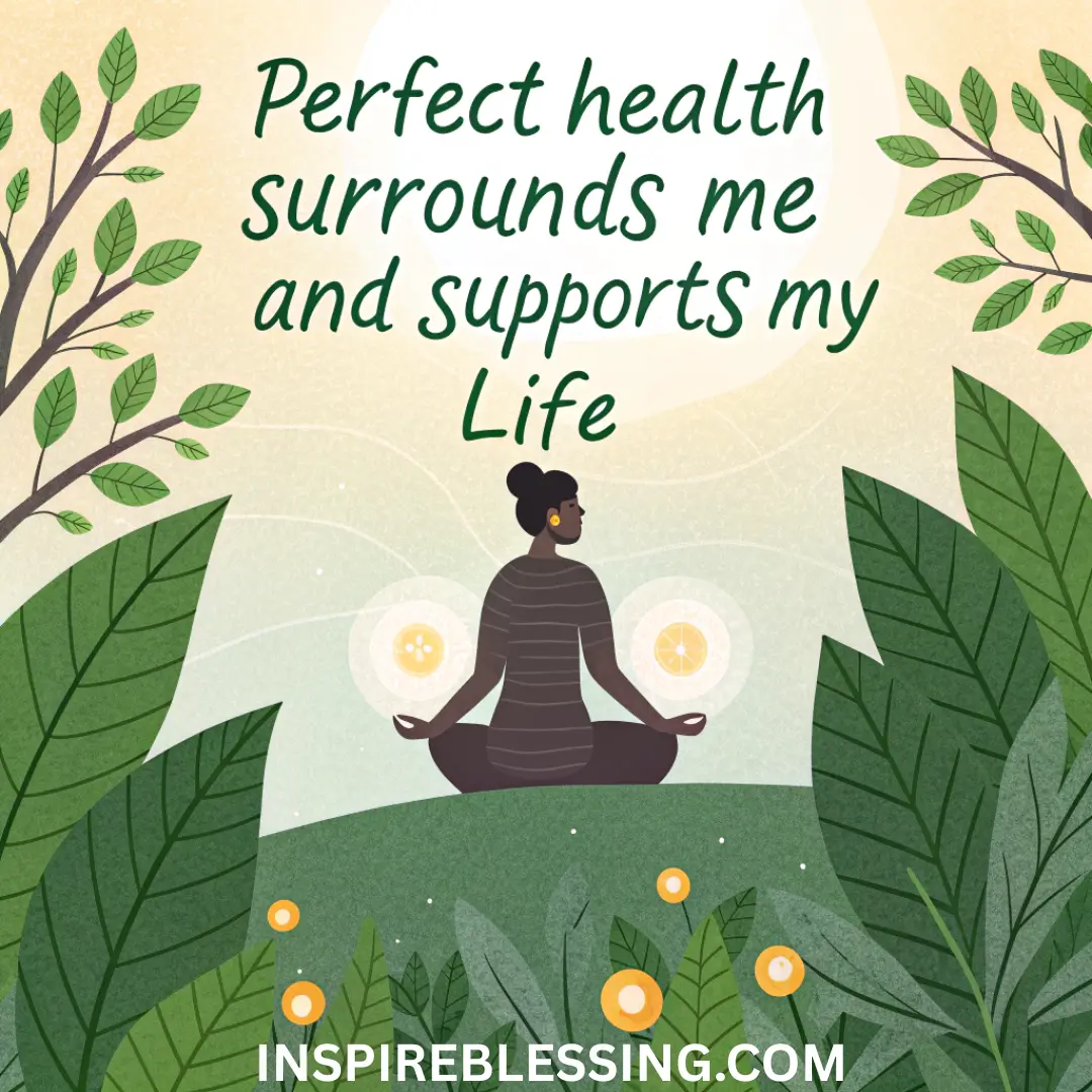 Perfect Health Comes To Me