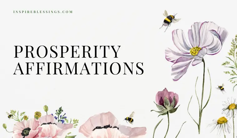 Prosperity Affirmations
