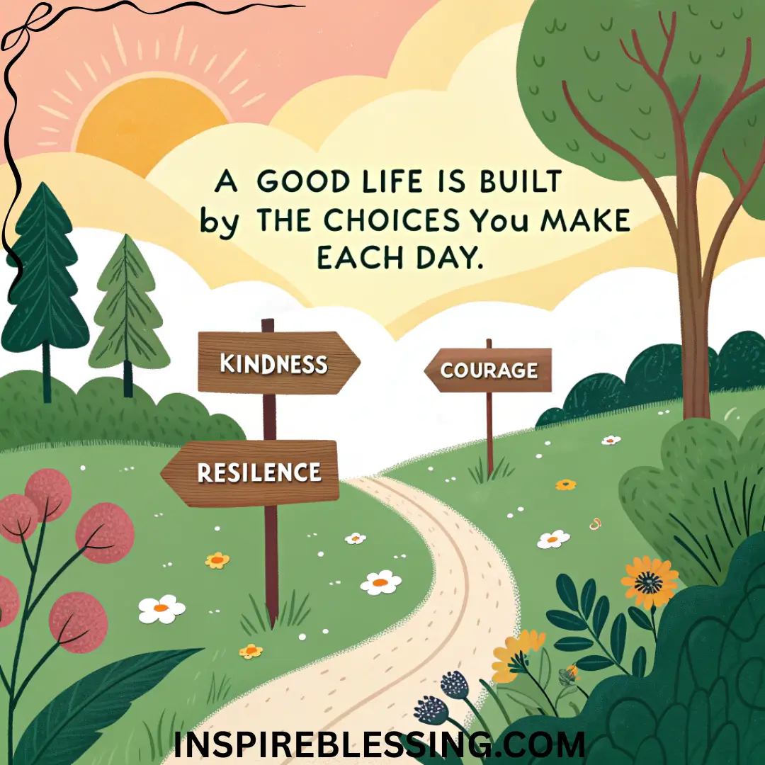 I Make My Life A Good Life