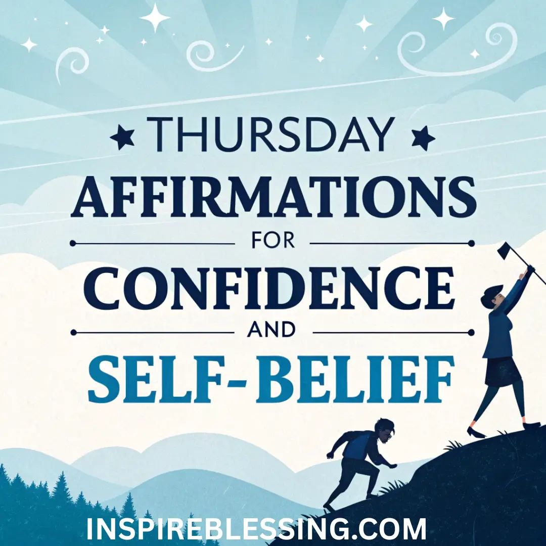 Thursday Affirmations For Confidence And Self-Belief