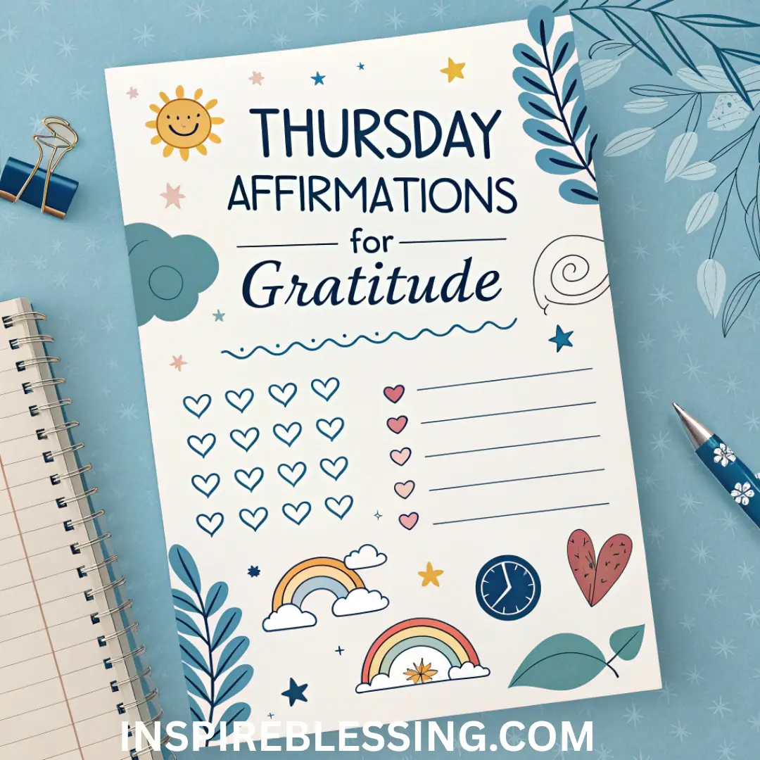 Thursday Affirmations For Gratitude