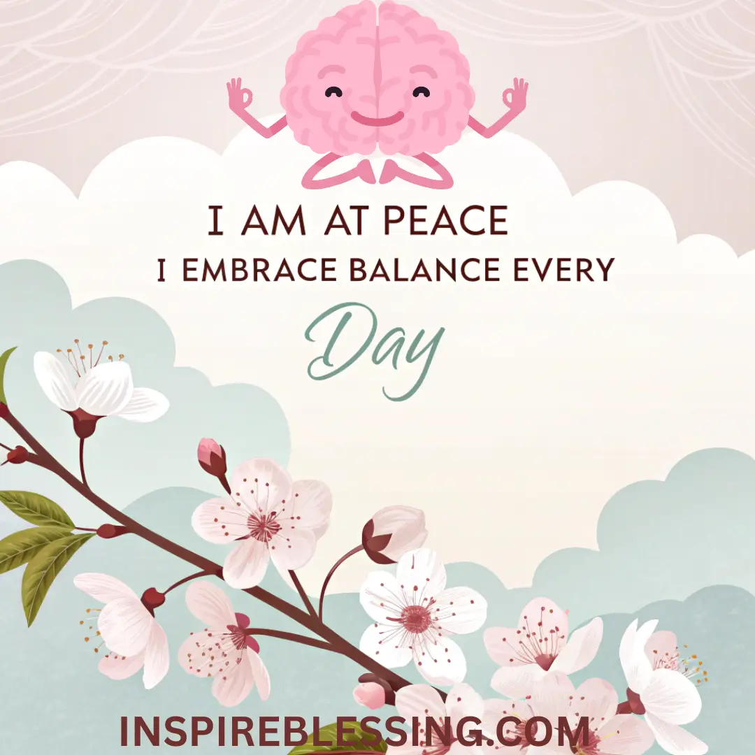 April Affirmations For Calm And Balance