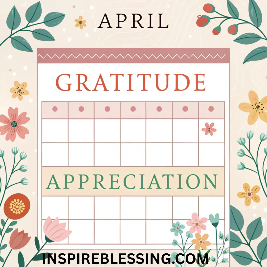 April Affirmations For Gratitude And Appreciation