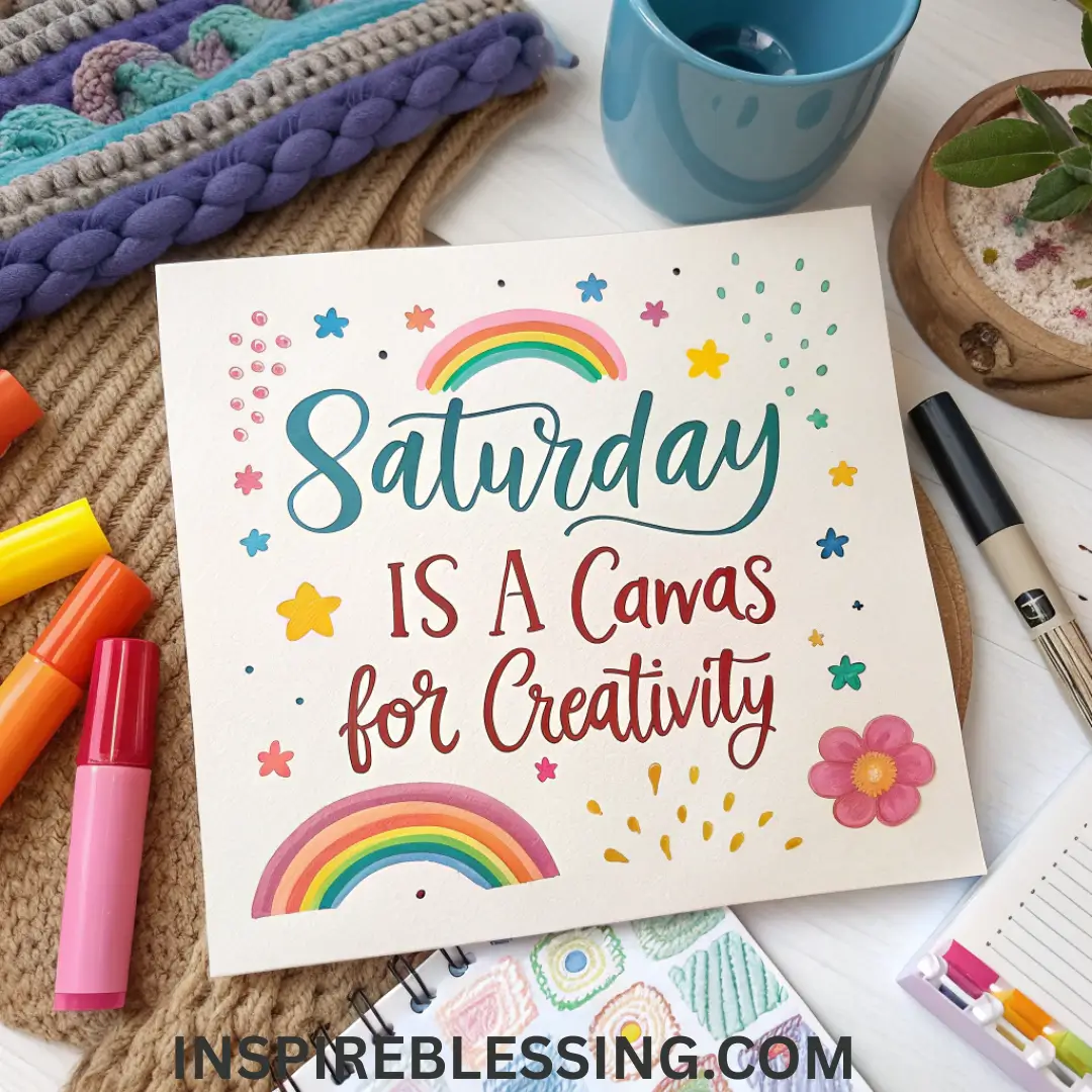 Creative Saturday Affirmation