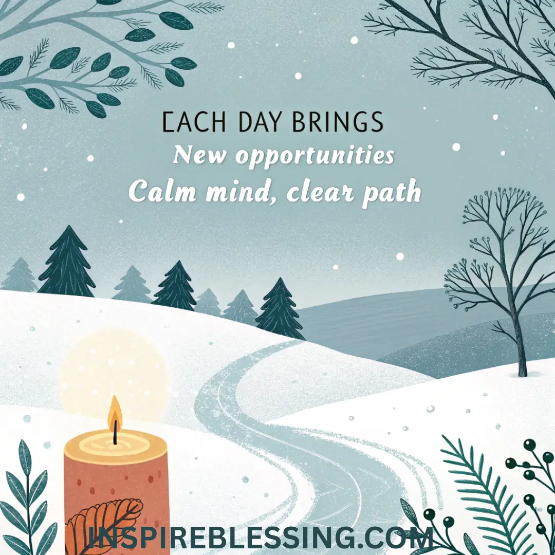 January Affirmations For Calm And Clarity