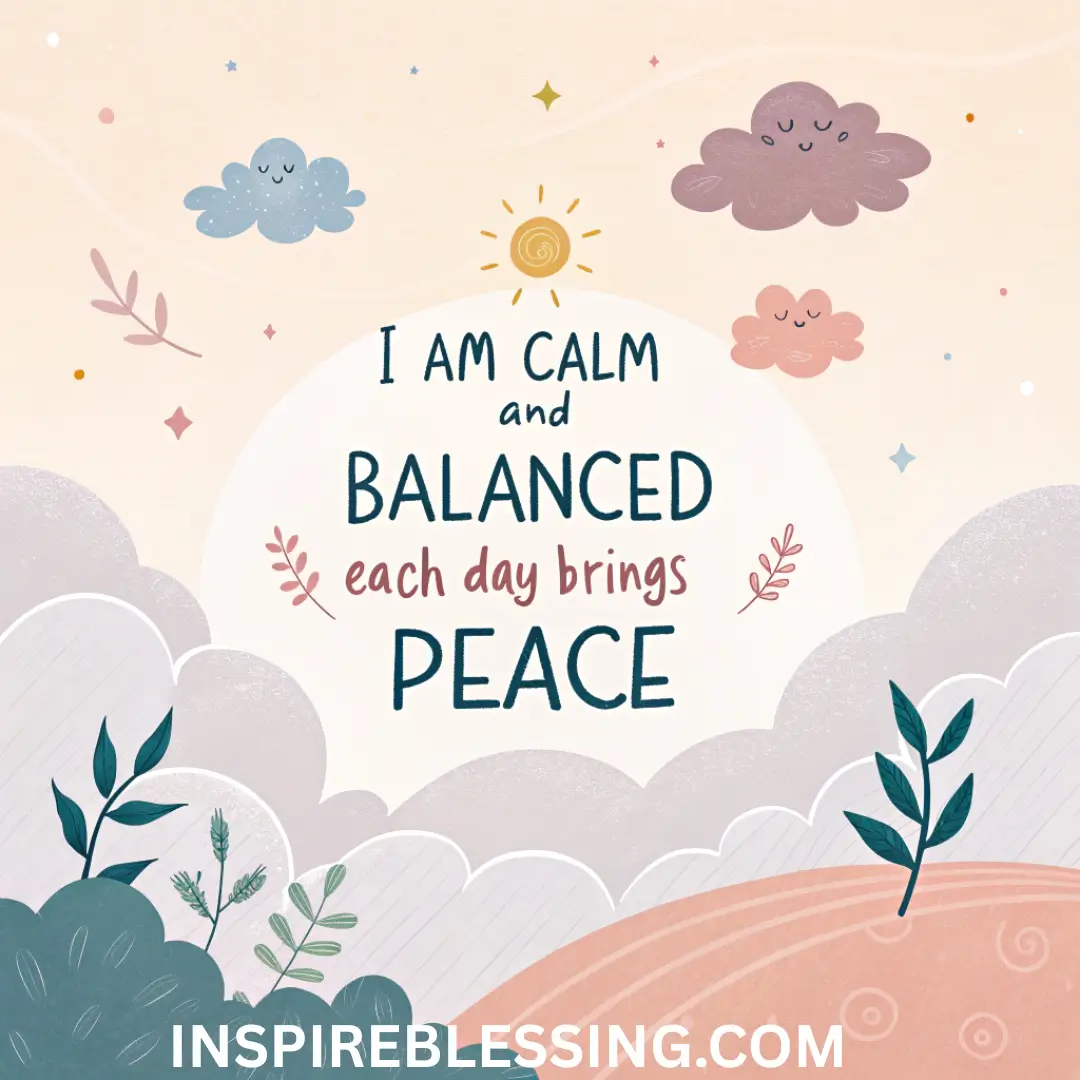 June Affirmations For Calm And Balance