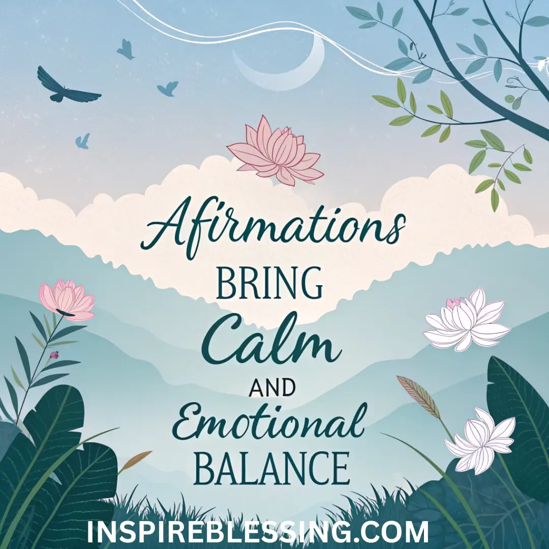May Affirmations For Calm And Emotional Balance