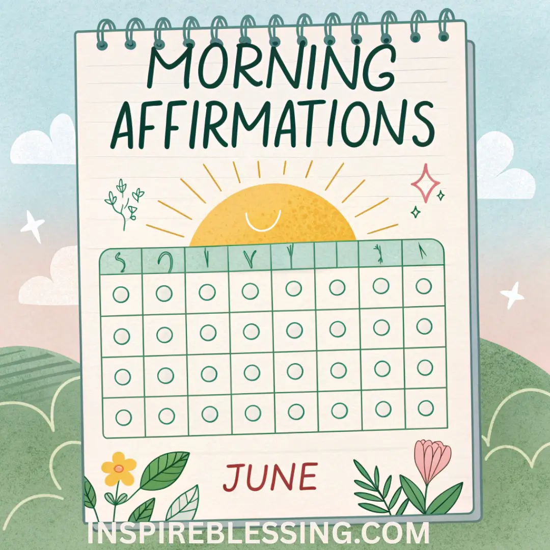 Morning Affirmations For June