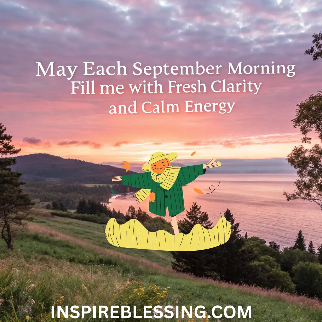 Morning September Affirmations