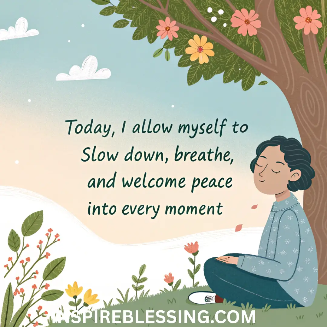Saturday Affirmations For Rest & Renewal