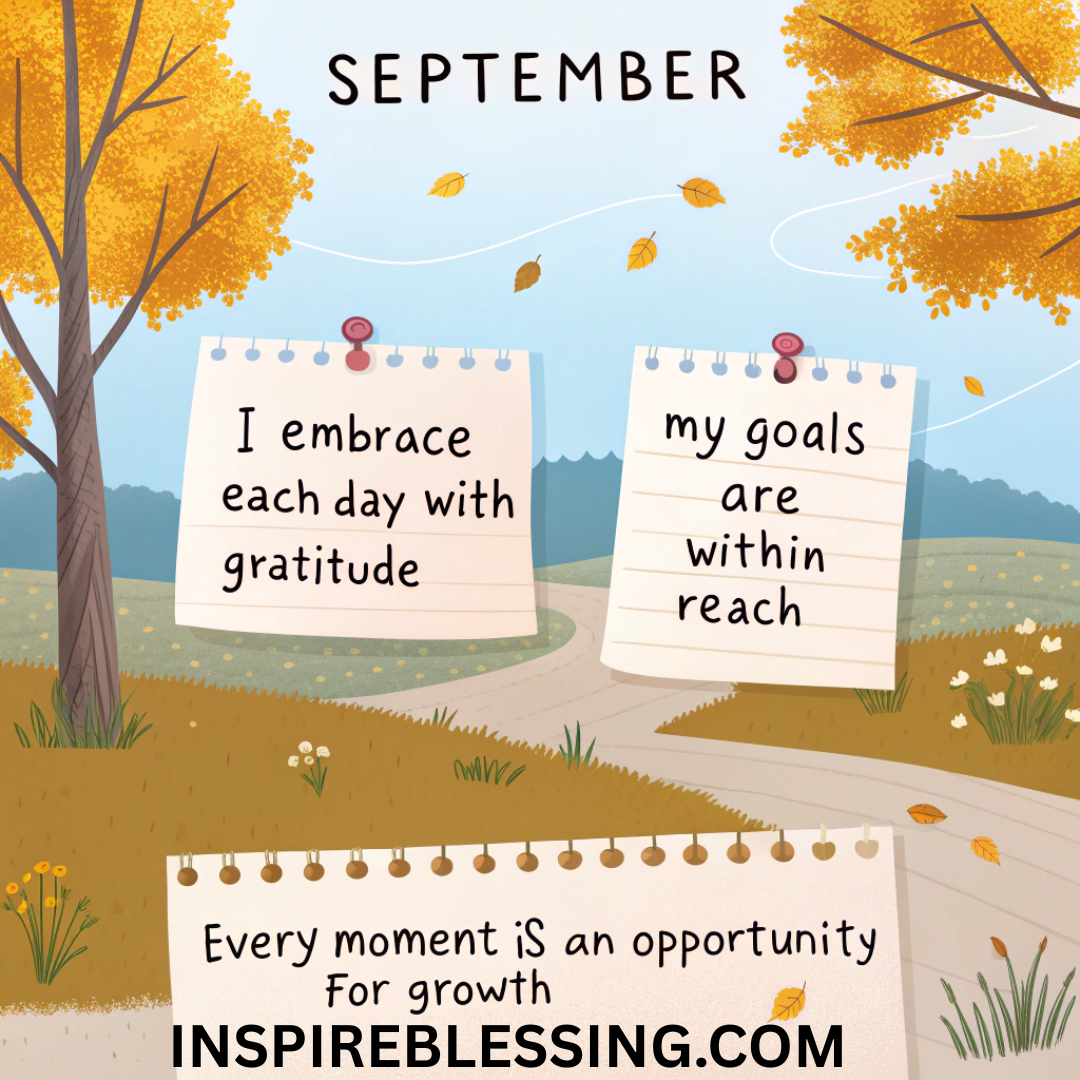 September Affirmations For A Centered Start To The Month